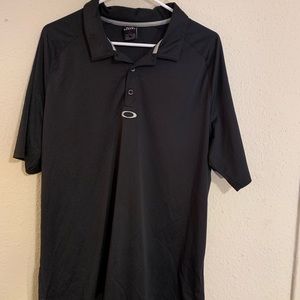 Oakley Black Polo Shirt  XL
